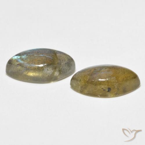 Pedras preciosas de Labradorita Multicolorido natural de 7.47 ct, Marquesa, Translúcido