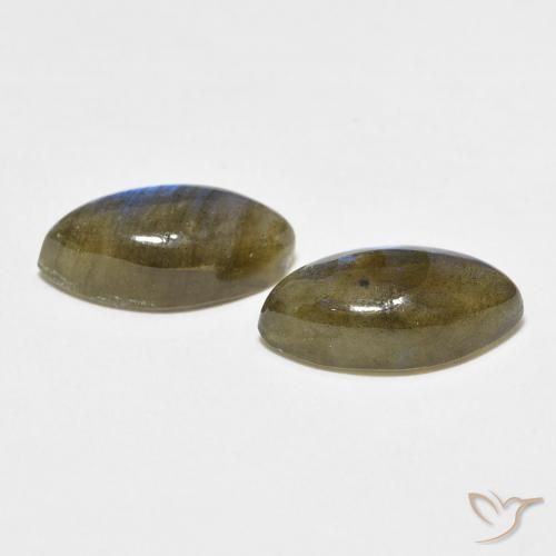 Pedras preciosas de Labradorita Multicolorido natural de 7.20 ct, Marquesa, Translúcido