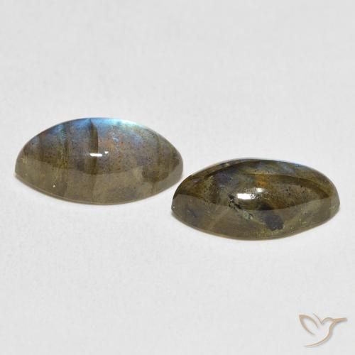 Pedras preciosas de Labradorita Multicolorido natural de 7.83 ct, Marquesa, Translúcido