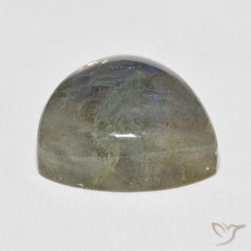 Labradorita Multicolorido Natural 19.83ct, Trilhão, Translúcido