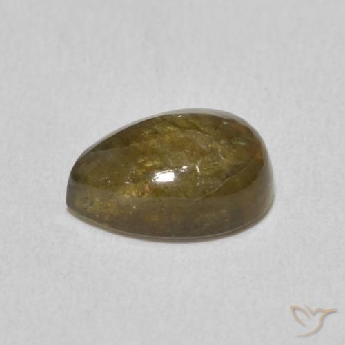 Labradorita Multicolorido Natural 2.30ct, Formato de pêra, Translúcido