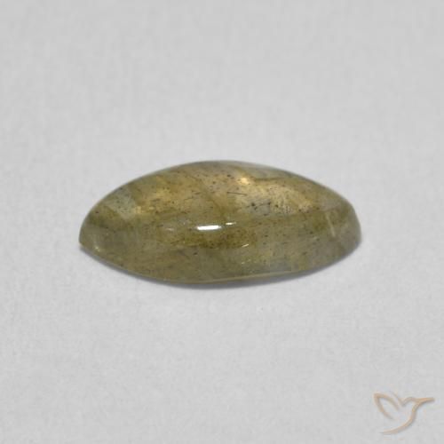 Labradorita Multicolorido Natural 1.18ct, Marquesa, Translúcido