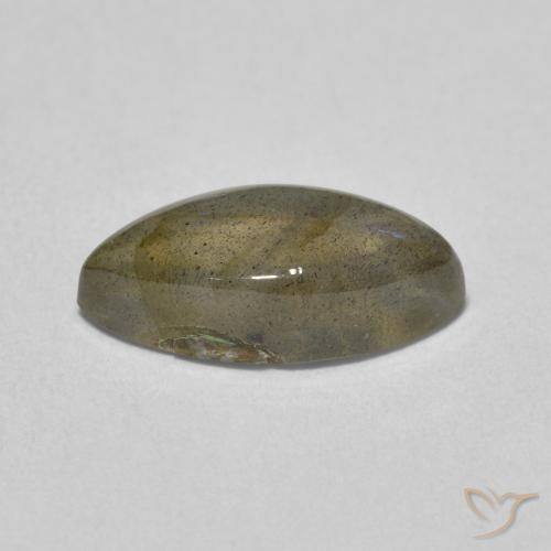 Labradorita Multicolorido Natural 3.27ct, Marquesa, Translúcido