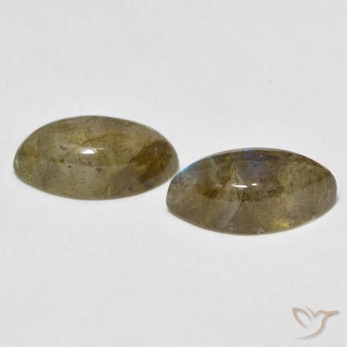 Pedras preciosas de Labradorita Multicolorido natural de 4.96 ct, Marquesa, Translúcido