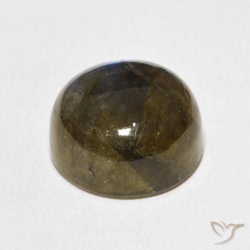Labradorita Multicolorido Natural 13.51ct, Redondo, Translúcido