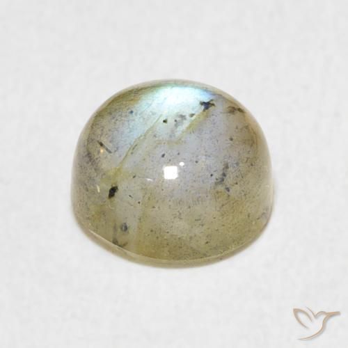 Labradorita Multicolorido Natural 1.92ct, Redondo, Translúcido