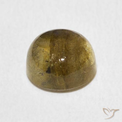 Labradorita Multicolorido Natural 2.54ct, Redondo, Translúcido