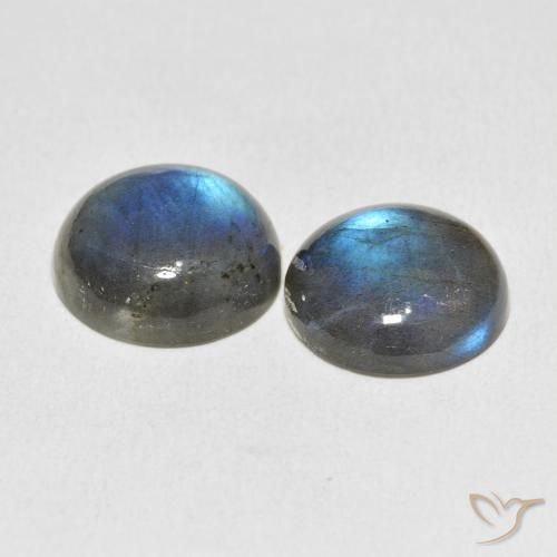 Pedras preciosas de Labradorita Multicolorido natural de 14.24 ct, Redondo, Translúcido