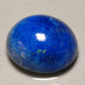 Lápis-lazúli azul natural 5,83ct, corte oval, opaco