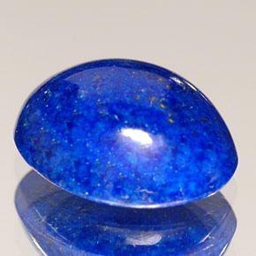 Lápis-lazúli azul natural 1,87ct, corte oval, opaco