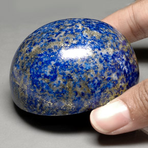 Lápis-lazúli azul natural 1052,65ct, corte oval, opaco