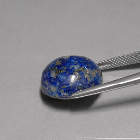 Lápis-lazúli azul natural 23,99ct, corte redondo, opaco