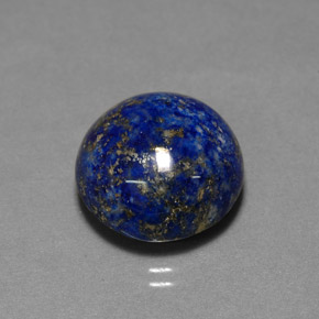 Lápis-lazúli azul natural 13,88ct, corte redondo, opaco