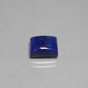 Lápis-lazúli azul natural 2,95ct, baguete, opaco