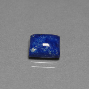 Lápis-lazúli azul real natural 2,69ct, baguete, opaco