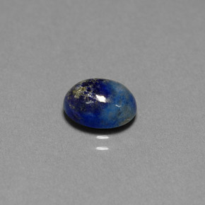 Lápis-lazúli azul natural 2,16ct, corte oval, opaco