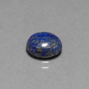 Lápis-lazúli azul natural 2,30ct, corte oval, opaco