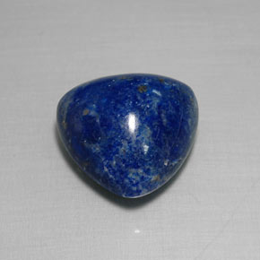 Lápis-lazúli azul real Natural 10.93ct, Trilhão, Opaco