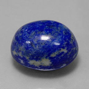 Lápis-lazúli azul natural 25,84ct, corte oval, opaco