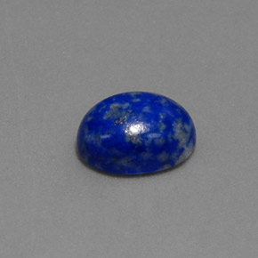 Lápis-lazúli azul natural 2,30ct, corte oval, opaco