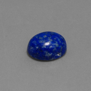 Lápis-lazúli azul natural 2,17ct, corte oval, opaco