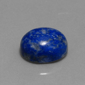 Lápis-lazúli azul natural 3,70ct, corte oval, opaco