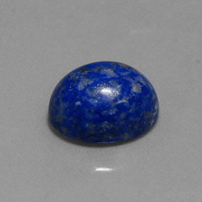 Lápis-lazúli azul natural 3,46ct, corte oval, opaco