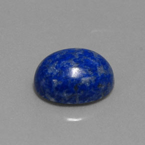 Lápis-lazúli azul natural 3,22ct, corte oval, opaco