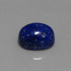 Lápis-lazúli azul natural 2,89ct, corte oval, opaco