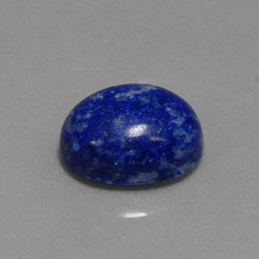 Lápis-lazúli azul natural 3,23ct, corte oval, opaco