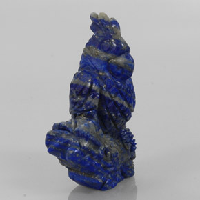 Lápis-lazúli azul natural 59,27ct, forma extravagante, opaco