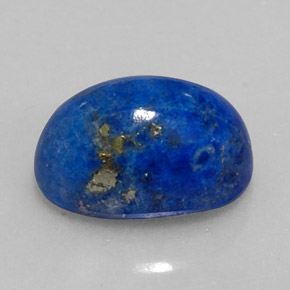 Lápis-lazúli azul natural 5,85ct, corte oval, opaco