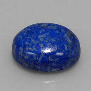 Lápis-lazúli azul natural 5,86ct, corte oval, opaco