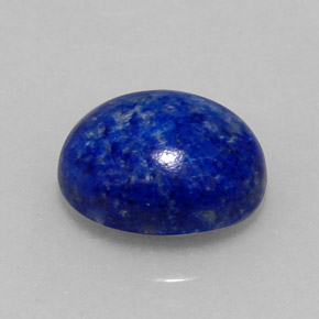 Lápis-lazúli azul natural 4,01ct, corte oval, opaco