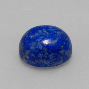 Lápis-lazúli azul natural 4,08ct, corte oval, opaco