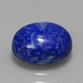 Lápis-lazúli azul natural 3,13ct, corte oval, opaco