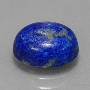 Lápis-lazúli azul natural 3,07ct, corte oval, opaco