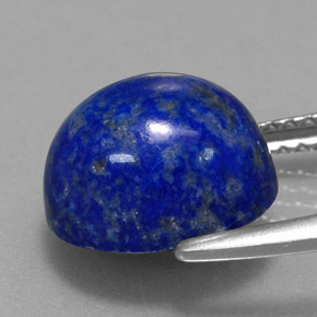 Lápis-lazúli azul natural 4,27ct, corte oval, opaco