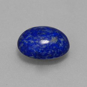 Lápis-lazúli azul natural 3,12ct, corte oval, opaco