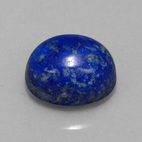 Lápis-lazúli azul natural 6,59ct, corte oval, opaco