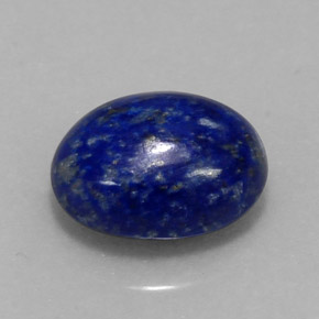 Lápis-lazúli azul natural 4,23ct, corte oval, opaco
