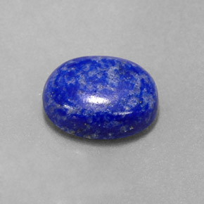 Lápis-lazúli azul natural 2,76ct, corte oval, opaco