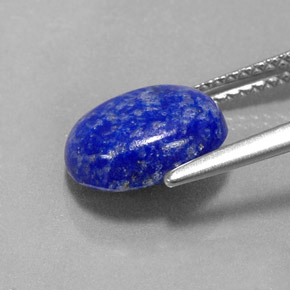 Lápis-lazúli azul natural 2,76ct, corte oval, opaco