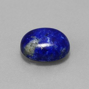 Lápis-lazúli azul natural 2,82ct, corte oval, opaco