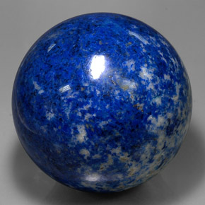 Lápis-lazúli azul natural 2500,00ct, esfera / bola, opaco