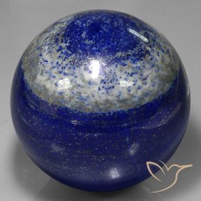 Esfera facetada de 3000 quilates Lápis-lazúli, 71 mm do Afeganistão, Photo A