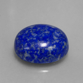 Lápis-lazúli azul natural 8,81ct, corte oval, opaco
