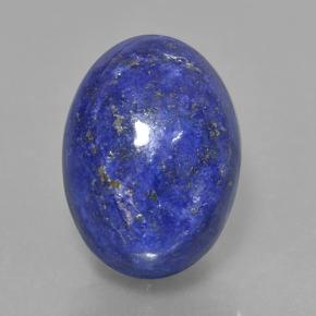 Lápis-lazúli azul natural 13,61ct, corte oval, opaco