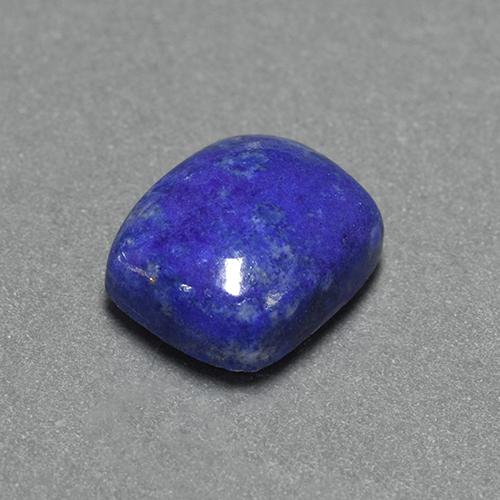 Lápis-lazúli Azul Egípcio Profundo Natural 4.53ct, Almofada cortada, Opaco