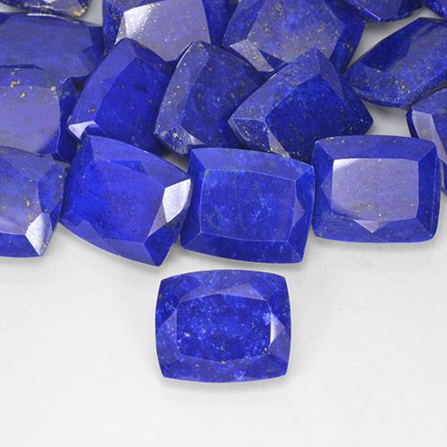 Lápis-lazúli Azul marinho intenso Natural 4.99ct, Almofada, Opaco